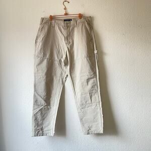 NEW Abercrombie and fitch men’s carpenter‎ utility work pants size 36x32